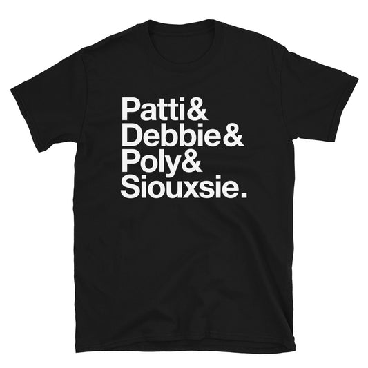 Punk Women Helvetica Tshirt